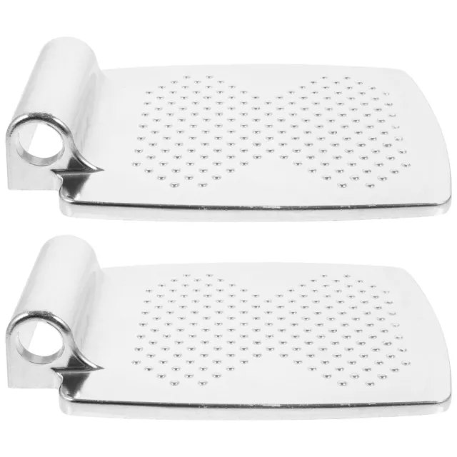 2 piezas pedal elevador para silla de ruedas placas de pie para sillas de ruedas pesadas mayores