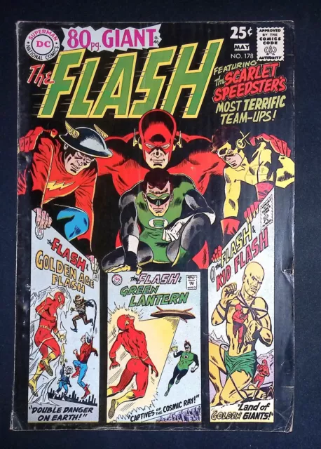 Flash #178 Silver Age DC Comics VG+