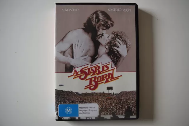 A STAR IS BORN FILM DVD  avec BARBRA STREISAND KRIS KRISTOFFERSON (V.O. ANGLAIS)