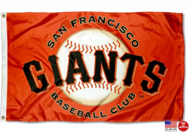 San Francisco Giants Large 3x5 Banner 3 x 5 Man Cave Tailgating Flag USA New.