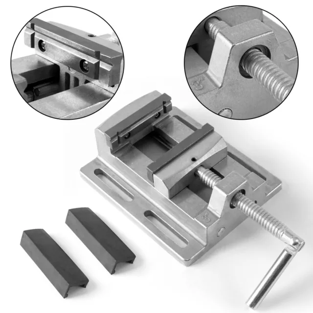 STAHLWERK FZ 76 ST Étau machine Étau parallèle en aluminium