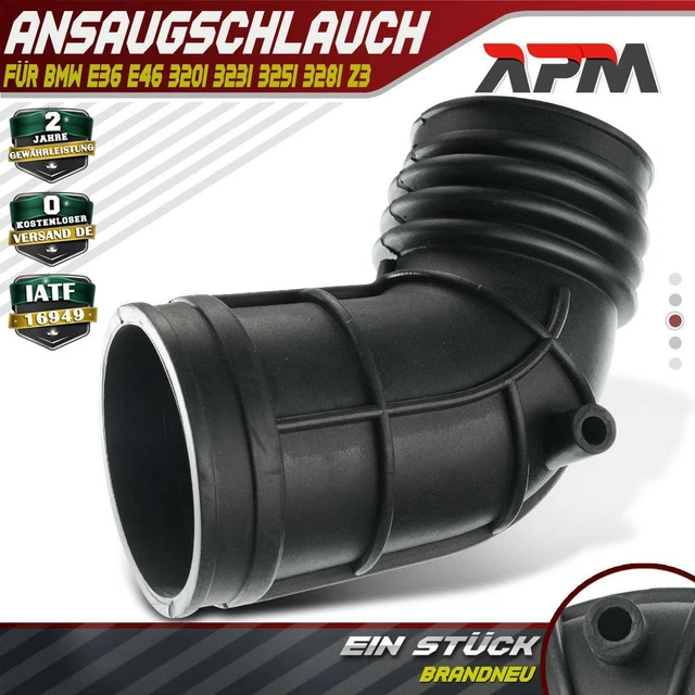 Durite D'Admission D'Air En Aluminium Rouge Pour BMW E46 328i 325i 330i 316i 318i 320i 323i 1999-2006 - Prise D'Air Sportive Performante