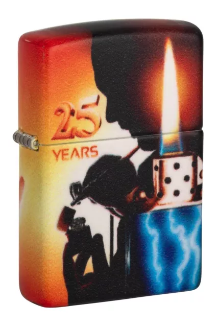 Zippo Lighter: Claudio Mazzi 25th Anniversary - 540 Matte 49700