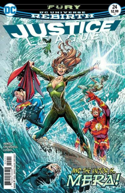 Justice League Rebirth #24 2017  DC Comic Batman Wonder Woman Flash Superman NM