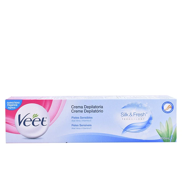 Hygiène Veet women CREMA DEPILATORIA piel sensible 200 ml