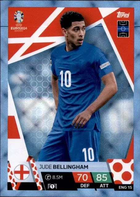 Topps Euro 2024 - Sticker Rico Lewis (Angleterre) - Vert Parallèle - Neuf