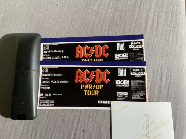 2x  - AC/DC Tickets  Nürnberg 27.Juli.2024 PWR UP TOUR Stehplatz