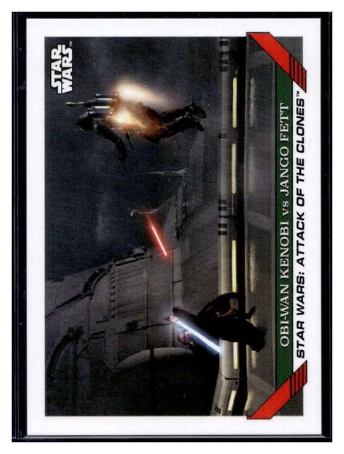 2023 Topps Star Wars Throwback Thursday 81 Jango Fett vs Obi Wan Kenobi (Qty)