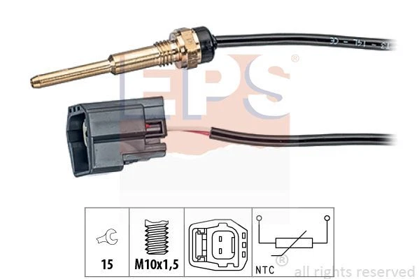 Sensore EPS Temperatura Refrigerante 1.830.289 per Citroen Fiat Ford Jaguar 98->