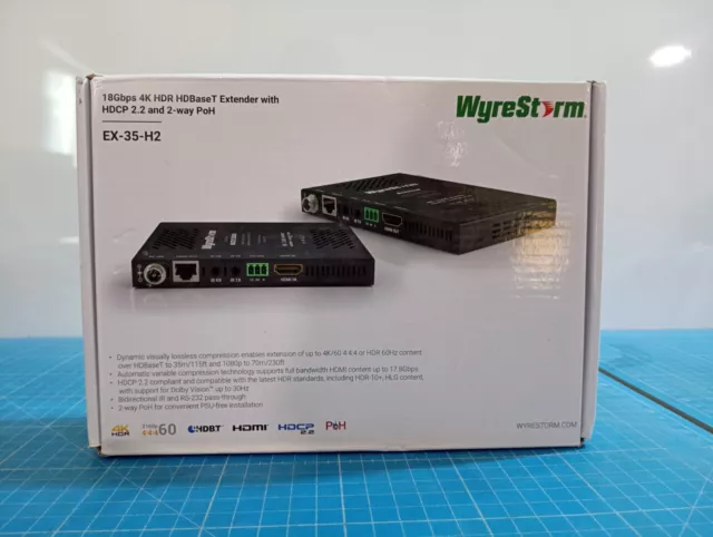 Wyrestorm EX-35-H2 35m HDBaseT Extender Full UHD 4K_0,6_6