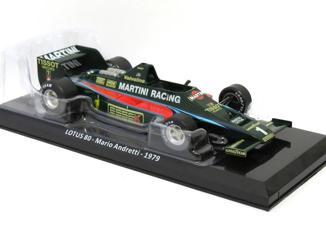 Atlas 1/43 - 74 Ferrari 126 C2 1982 Mario Andretti Diecast