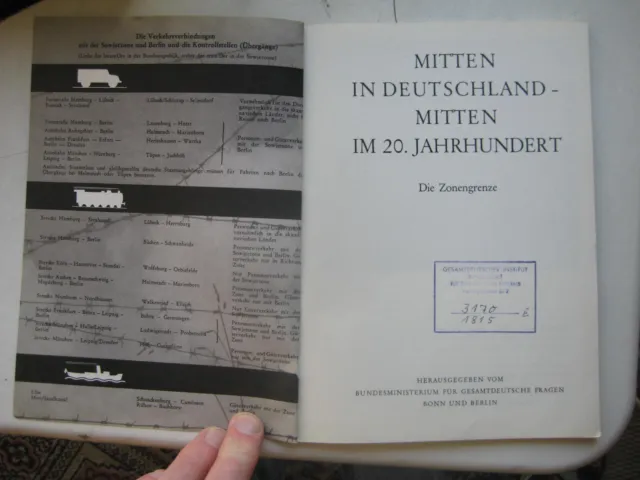 Zonengrenze Mitten Deutschland Innerdeutsche Grenze Mauer Flucht Fotobuch 1965 2