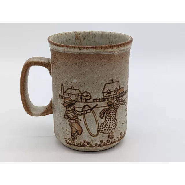 Dunoon Mug Stoneware Cup Made in Scotland Vintage Rare