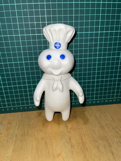 1995 Pillsbury Doughboy Poppin' Fresh Swivel Head 7" Vinyl Doll