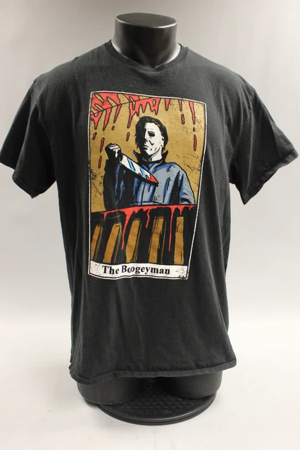John Carpenters Halloween The Boogeyman Michael Myers T Shirt Size Large -Used