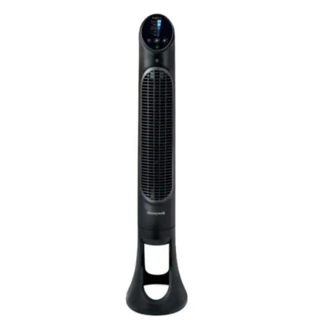QuietSet Oscillating Electric Tower Stand Fan, HYF260B, Black Fast shipping