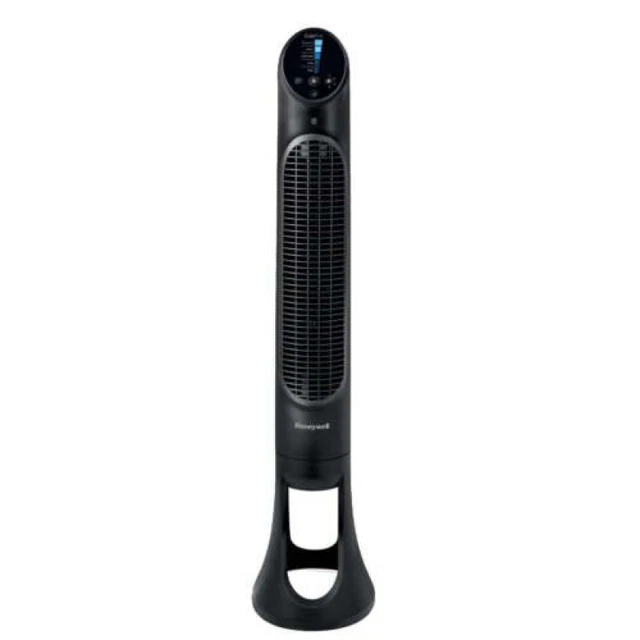 QuietSet Oscillating Electric Tower Stand Fan, HYF260B, Black Fast shipping