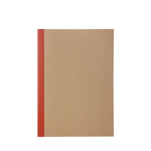 MUJI Notebook Plain B5 Beige 30 Sheets Thread Bound Made in Japan