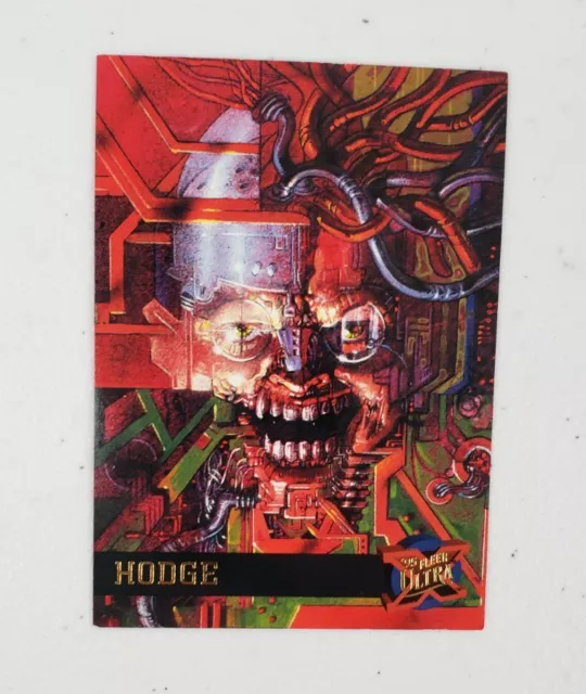 Marvel Fleer Ultra X-Men '95 Hodge Trading Card #24 Embossed Gold Foil