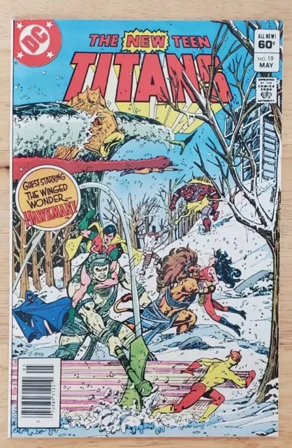 The New Teen Titans Vol 3 Issue 19 Vintage George Perez DC Comics 1982