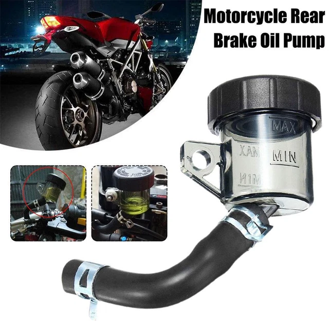Motorcycle Brake Clutch Reservoir Fluid Oil Tank Cup Master Cylinder Front Rear