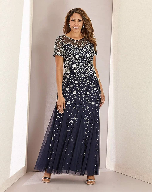 Joanna hope sequin maxi dress shop
