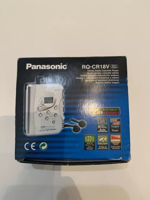 Panasonic RQ-CR18V Walkman, Cassettenrecorder NEU im OVP