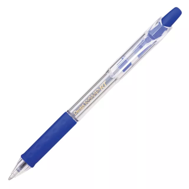 BK93-C Pentel RSVP RT Ballpoint Pen, Blue Ink, Medium Point, Pack of 1