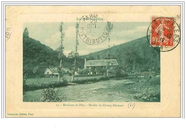 61.Environs De Flers.moulin Du Champ-Fermant