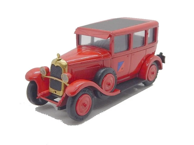 CITROEN C4 TOLÉE 1940 POMPIERS DE PARIS DUBRAY 29C 1:43
