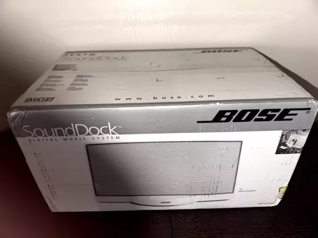 Bose SoundDock Digital Music System Series 1 +Bluetooth Receiver White