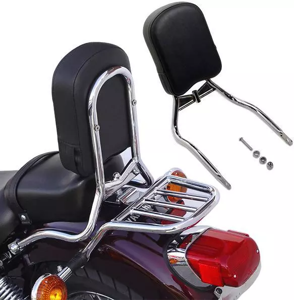 National Cycle Backrest w/ Pad #P9301 Yamaha XV250 V-Star 250/XV250 Virago 250