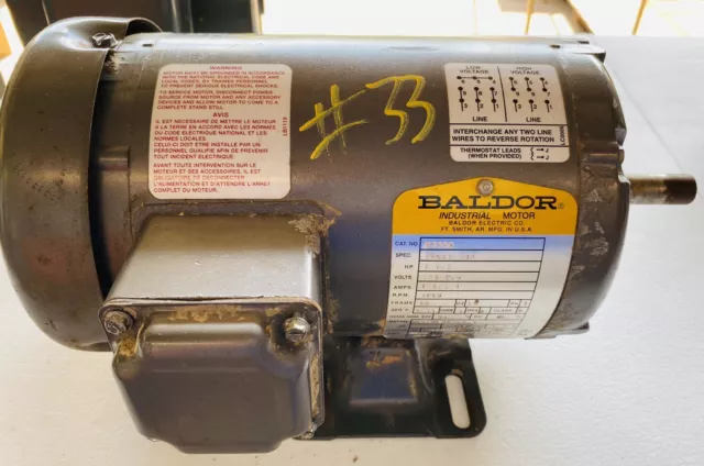 baldor 1 1/2 hp motor