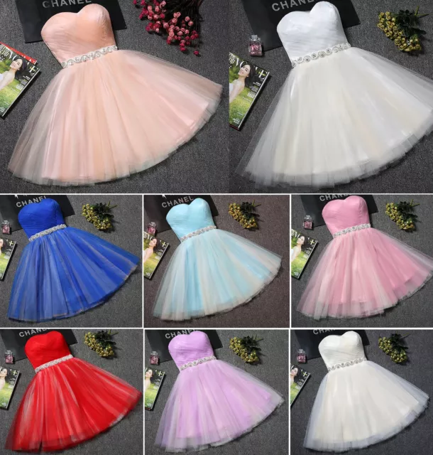 Women Short Mini Host Dress For Evening Formal Party Ball Gown Prom Bridesmaid