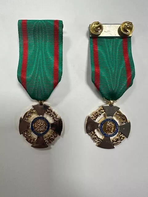 Medaglia Pins Croce Da Cavaliere Al Merito Della Repubblica O.m.r.i