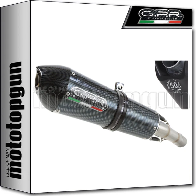 SCARICO GPR SUZUKI GSX-R 600 K8 600CC 2008-2010 OMOLOGATO