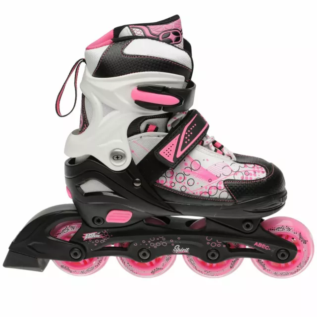 No Fear Kids Children Girls Spirit Inline Skates Roller Blades Sports