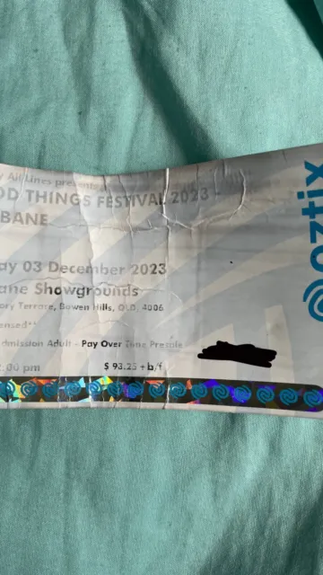 Good Things Brisbane Ticket
