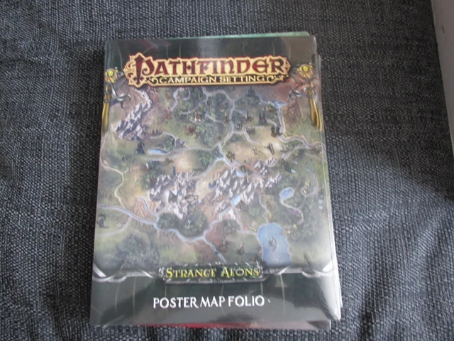 PATHFINDER RPG CAMPAIGN Setting Strange Aeons Map Fol Sw Sb Paizo ...