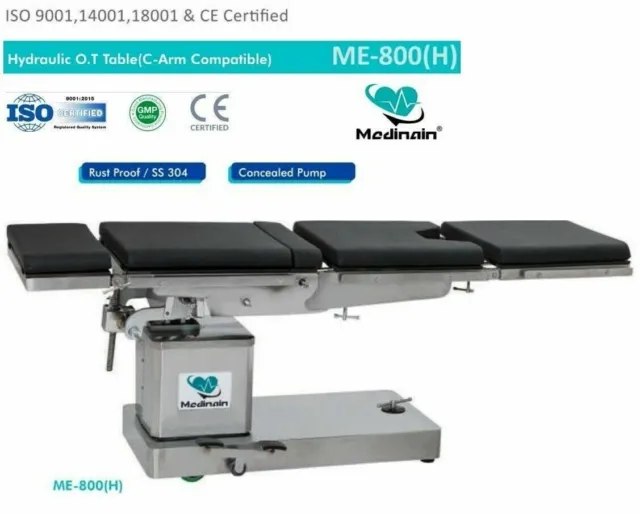 OT Table ME -800 Compatible Hydraulic Operation Theater Table Operating Surgical