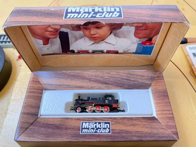 Märklin Mini-Club 8895 Spur Z Dampflok BR 74, TOP ZUSTAND, GEPRÜFT, TESTVIDEO