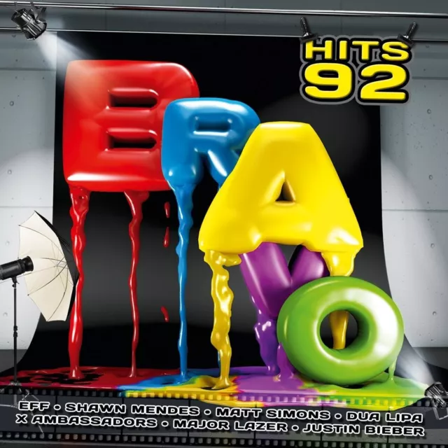 CD Various Bravo Hits Vol. 92 Dua Lipa Coldplay Eff Matt Simons Namika TOP