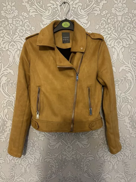 Suede biker jacket primark hotsell