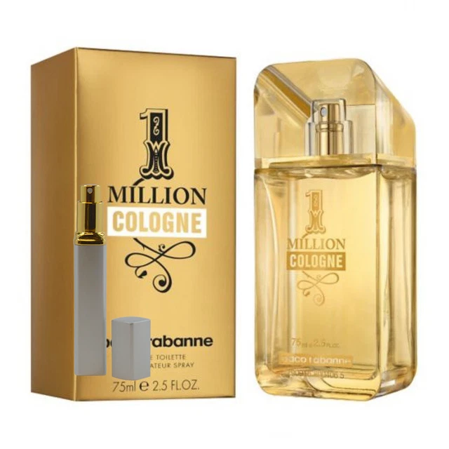 Paco Rabanne 1 Million Cologne EDT in nachfüllbarer Zerstauber 12ml Spray
