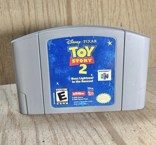 TOY STORY 2 Disney Pixar Nintendo 64 N64 Original Authentic Genuine