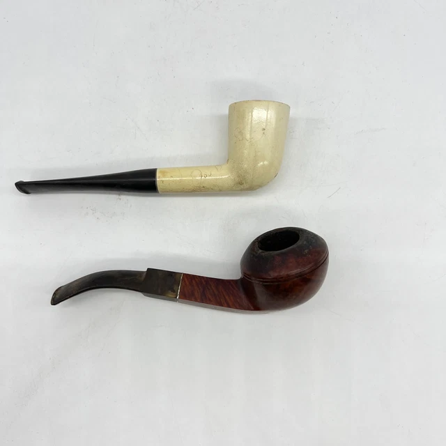 VTG Set Pipe Lot Kaywoodie White Briar White Spade USED