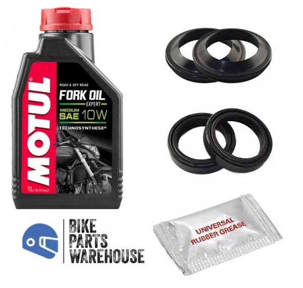 Honda CBF 600 N NA 2004-2010 Fork Oil Seal Dust Seal Set Motul Expert Oil Kit