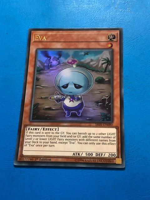 eva yugioh card Eva - SR05-EN000 - Ultra Rare - 1st Edition