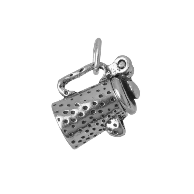 Sterling Silver Coffee Pot Charm 3