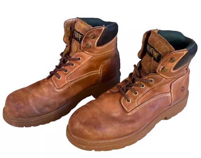 WOLVERINE W01038 CHEYENNE Tan Mens Work Boots Size 13W 42.99 PicClick